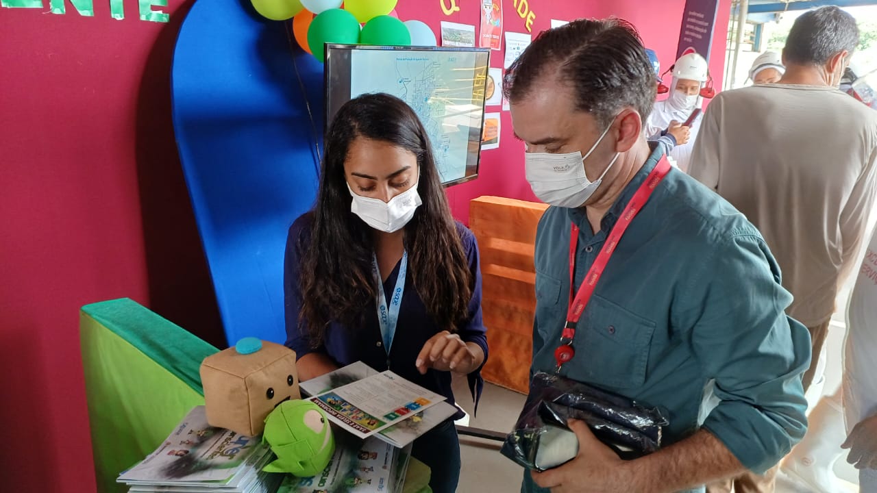 SAAE Barretos promove educação ambiental na Semana de Gestão Integrada do Minerva Foods