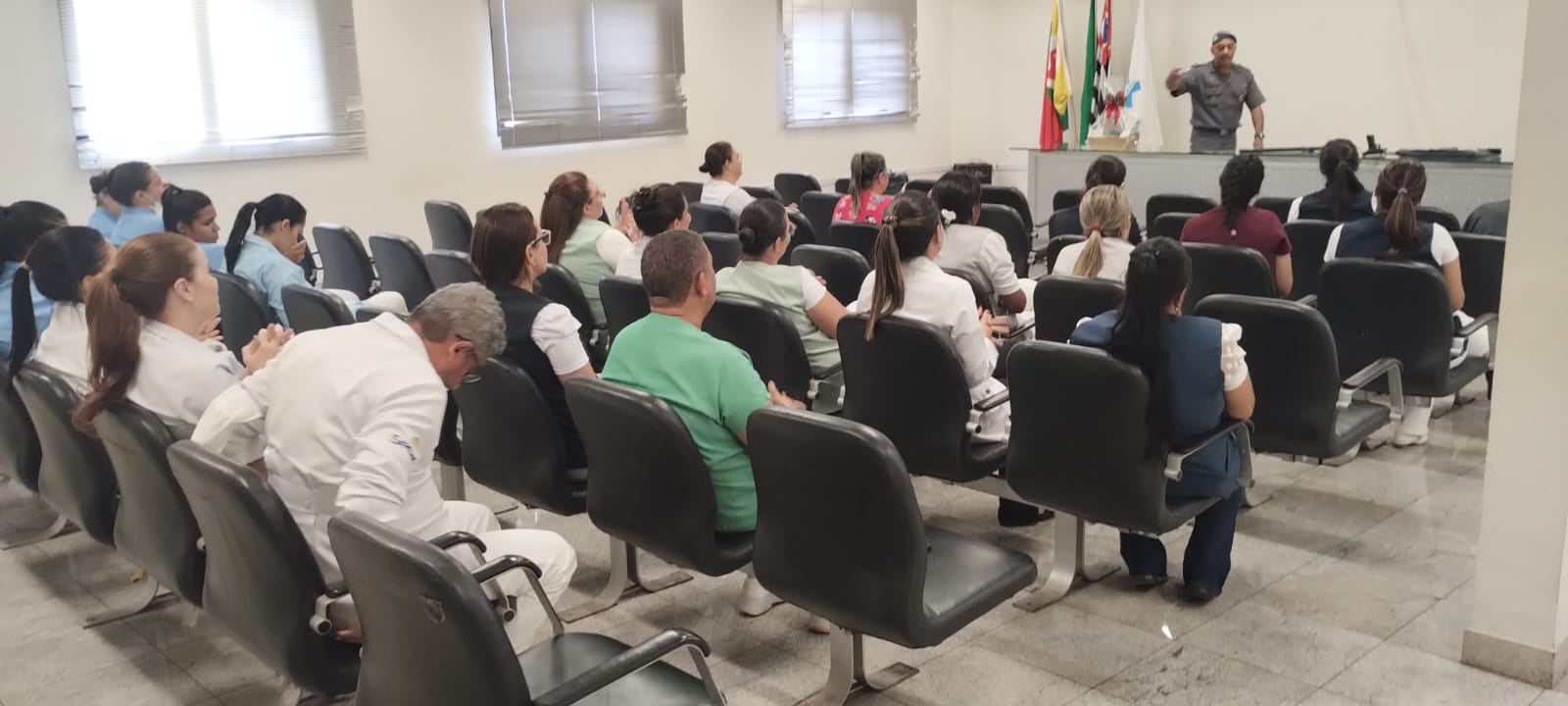 SIPAT da Santa Casa de Barretos contou com massoterapia, dinâmicas e palestras