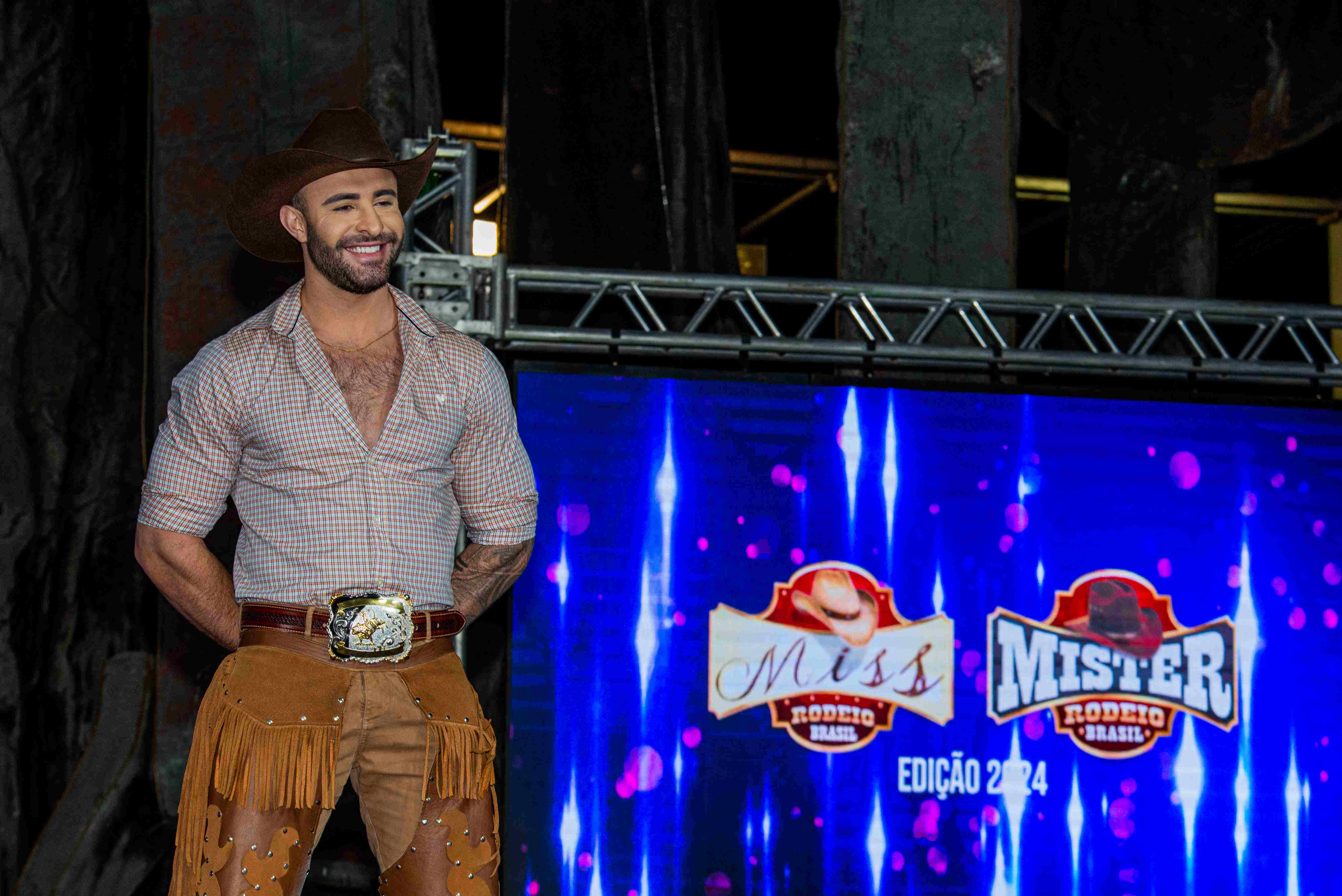 Mister Cowboy Brasil 2024, Estevan, participará da Festa do Peão de Americana, evento que terá show de Gusttavo Lima
