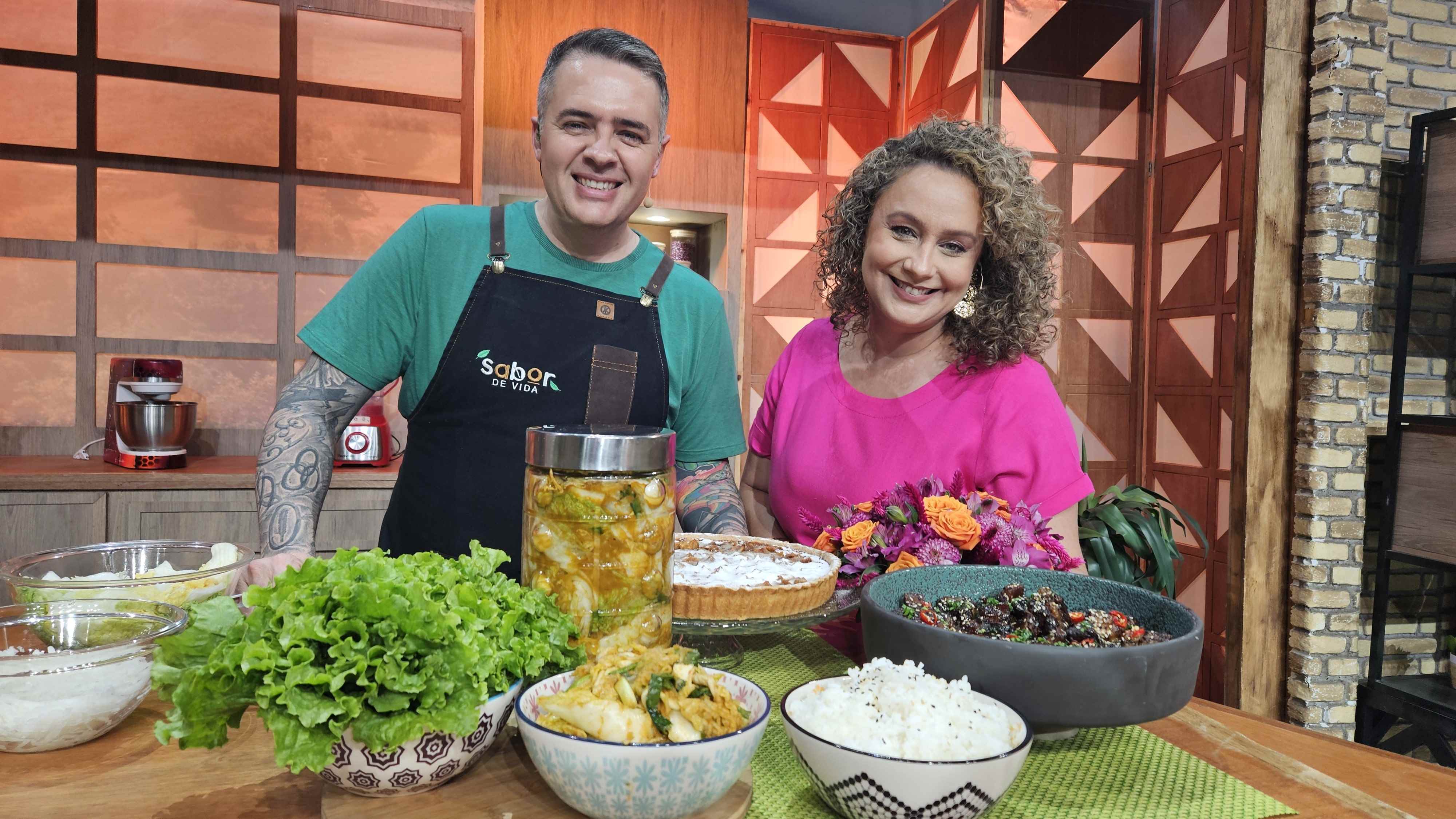 "Sabor de Vida" apresenta receitas coreanas e inglesas nesta edição de domingo da TV Aparecida