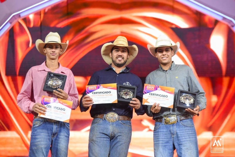 Trio mineiro é campeão do Team Penning Soma 11 da 69ª Festa do Peão de Barretos