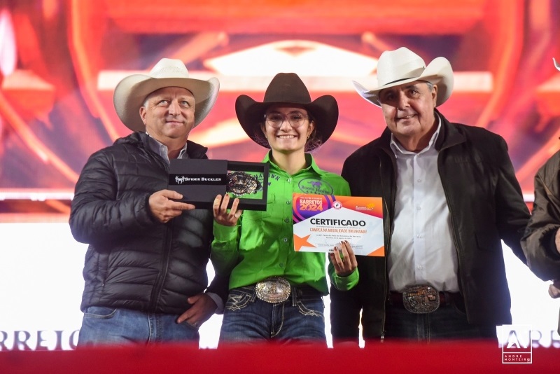 Riopretense conquista título inédito no Breakaway Roping da 69ª Festa de Barretos