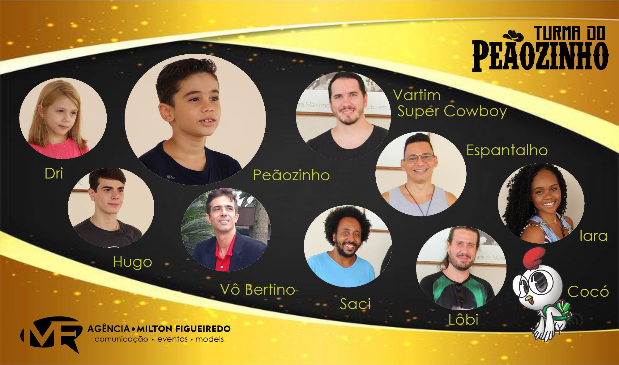 Elenco da websérie Turma do Peãozinho está definido